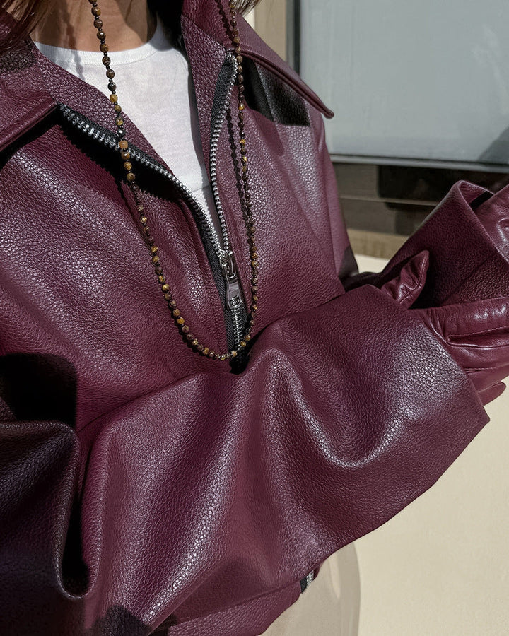 Tara – Elegante Lederjacke