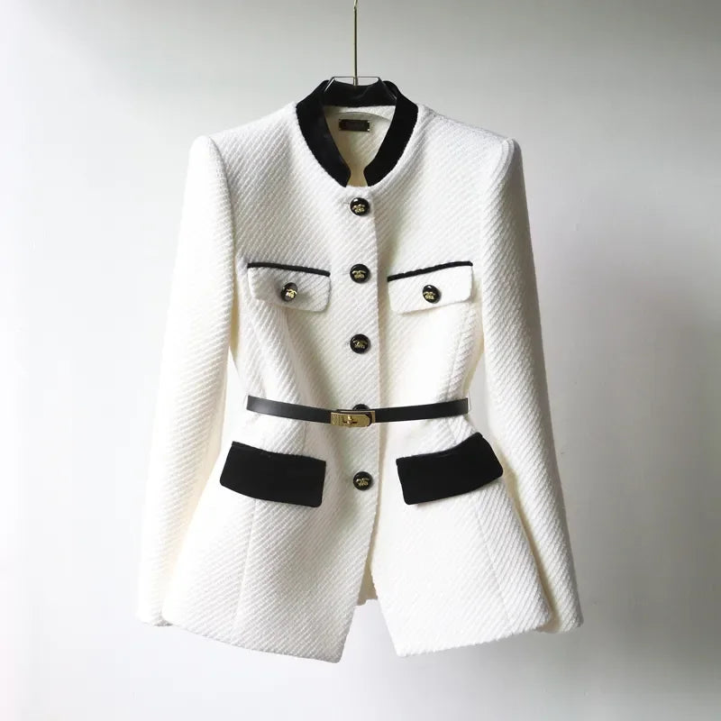 Sofia – Luxuriöser Blazer mit Gürtel