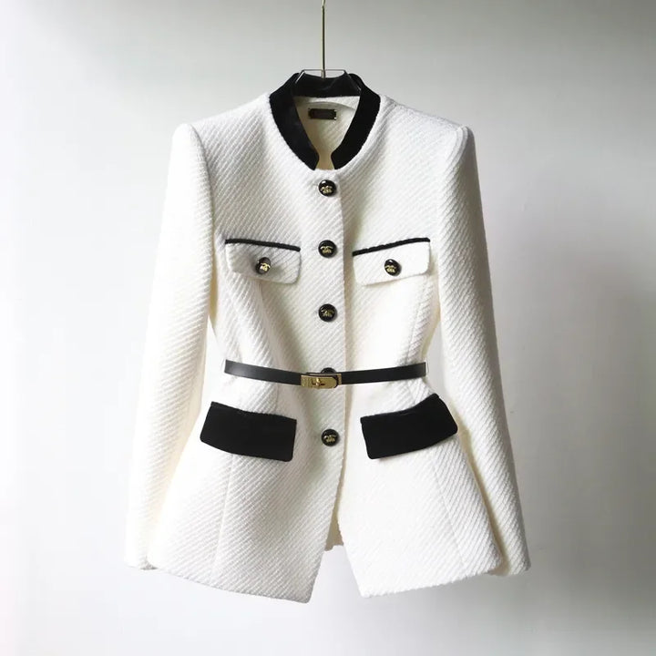 Sofia – Luxuriöser Blazer mit Gürtel