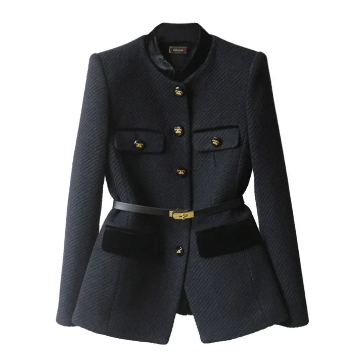 Sofia – Luxuriöser Blazer mit Gürtel